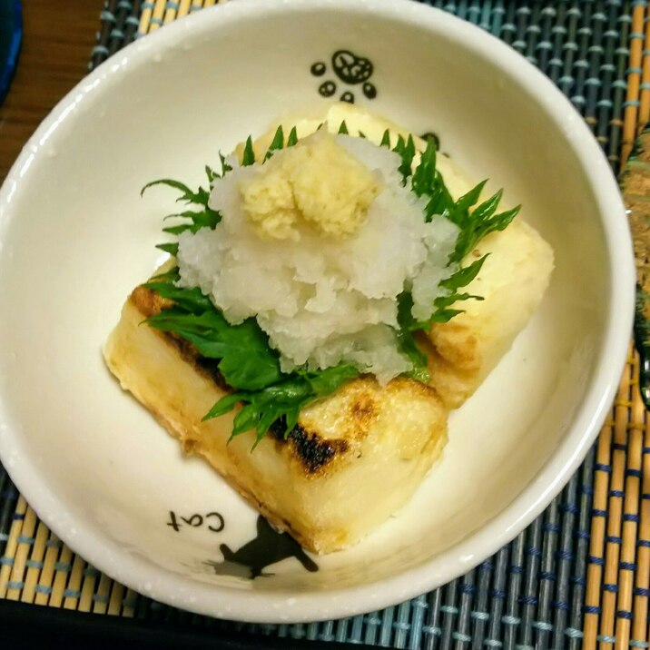 簡単！焼き豆腐